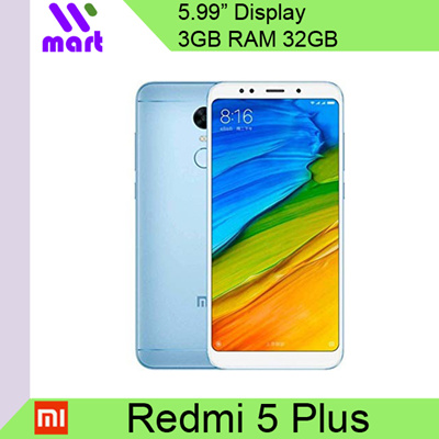 Local Xiaomi Redmi 5 Plus 32gb 599inch 3gb Ram