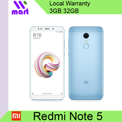 Local Xiaomi Redmi Note 5 32gb 599inch 3gb Ram