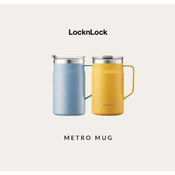 LOCK&LOCK] METRO MUG 600ml 5color BTS Jungkook's Mug Tumbler - Now