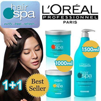 Qoo10 - ☆ BEST-SELLER!! 1+1☆ REVIEWS!☆ Loreal Hair Spa Shampoo ( ℓ)  + ... : Hair Care