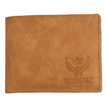 LORENZ Men Casual, Formal Tan Genuine Leather Wallet Tan - Price