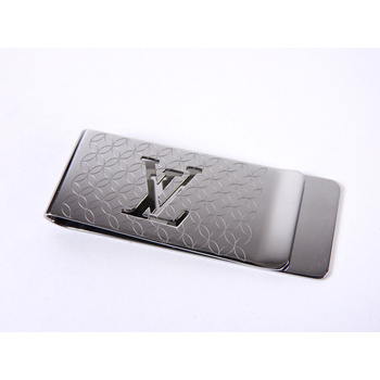 Louis Vuitton Silver Flower Money Clip