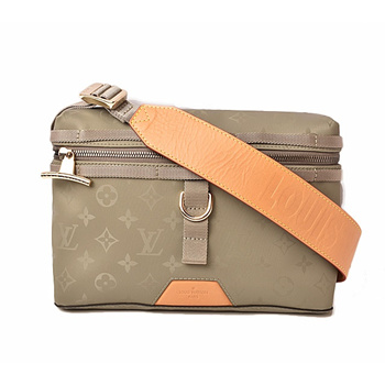 Louis+Vuitton+Messenger+Bag+PM+Grey+Canvas+Titanium+Monogram for