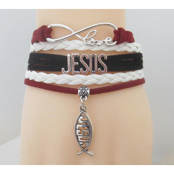 Christian on sale wrap bracelets