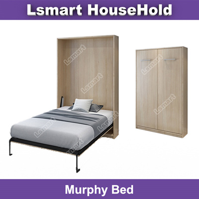 lsmartpre-order★folding wall bed★murphy bed★hidden wall bed★wall mounted  bed★foldable bed★folddown bed★