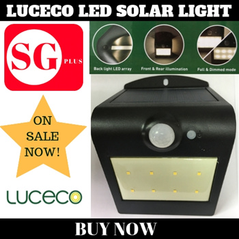 luceco pir wall light