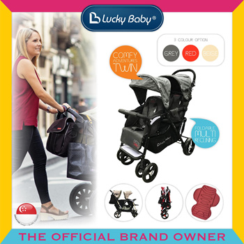 Lucky baby hot sale twin stroller