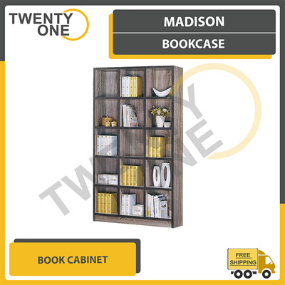 Qoo10 Madison Bookcase 15 10 9 Compartment Available Free