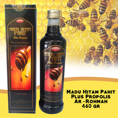 Qoo10 - Madu Hitam Pahit Plus Propolis Ar-Rohmah 460 gr ...