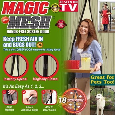 Magic Mesh Door Screen As Seen On Tv