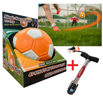 Pump Soccer Ball Shooting Balls Trick Shot foot ball spin curve toy Kickerball 