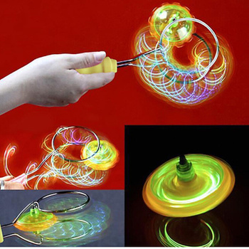Qoo10 - Magnetic Gyro Wheel Magic Spin Top Toy with LED Light Kids Gift :  Sportswear