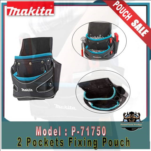 Poche Fixations Pochette ceinture à outils de stockage/P-71750 Makita Deux 2