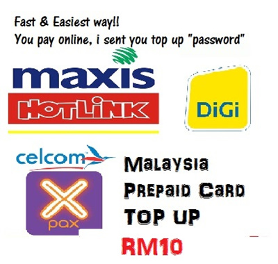 Qoo10 - Malaysia Digi Maxis : Top-Up & Gift Card