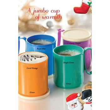 Tupperware Jumbo Microwaveable Mug 500ml/ Reheatable Mug/ Micro Oven/ Coffee  Mug