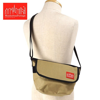 Qoo10 - Manhattan Portage Casual Messenger Bag BEIGE [MP1603