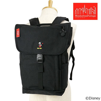Qoo10 - Manhattan Portage Washington SQ Backpack JR / Mickey Mouse