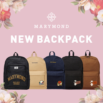 Wish+ | [MARYMOND] ☆18FW☆ Backpack / Camellia / Magnolia / Multi-use : Bag /Wallets