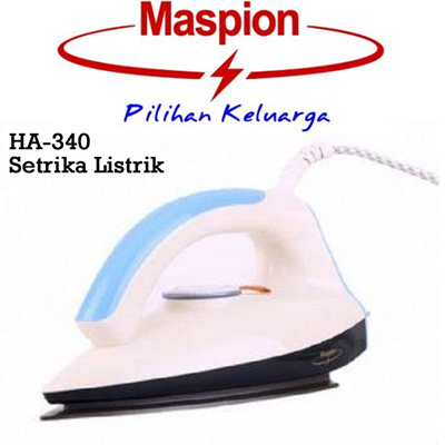 Qoo10 - Maspion HA-340 Setrika Listrik Otomatis - Putih 