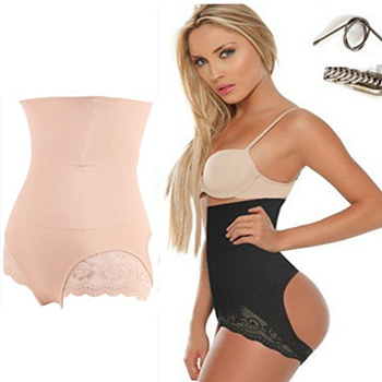 Full Body Shaper, Shapewear for Women Tummy Control Waist Trainer Bodysuit  Sexy Round Neck Butt Lifter Panty Shorts (Color : Pink, Size : Small) :  : Clothing, Shoes & Accessories