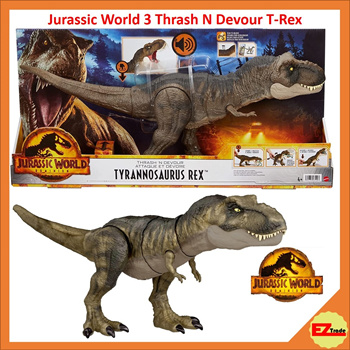 Buy Jurassic World Jurassic World Battle Damage Roarin' Super Colossal Tyrannosaurus  Rex Figure Online at Low Prices in India 