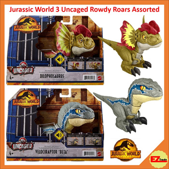 Jurassic World Dominion Uncaged Rowdy Roars Velociraptor Beta