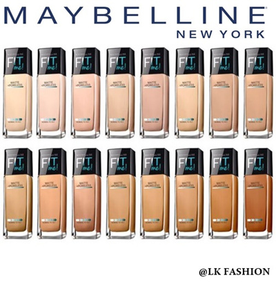 maybelline fit me foundation color match to mac