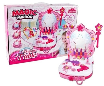 Qoo10 Meja  Rias  Anak  Dressing Table Magic Mirror Mainan  