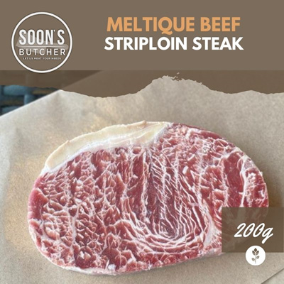 Qoo10 - Meltique Beef Striploin Steak (200g) : Groceries