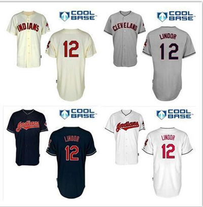 cream indians jersey