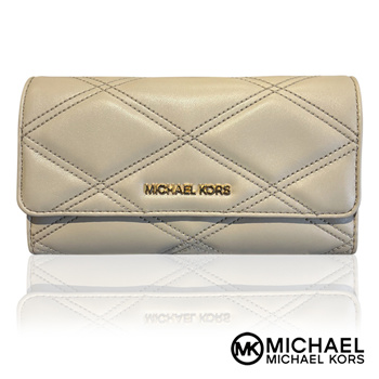 Qoo10 Michael Kors Jet Set Travel Large Trifold Vegan Leather