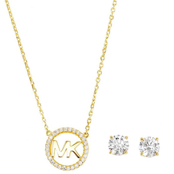 michael kors necklace earring set