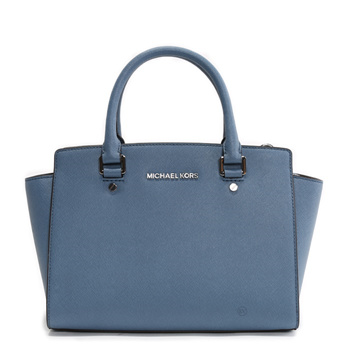 Michael Kors Selma Medium Satchel - Electric Blue