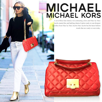 Michael kors vivianne store shoulder flap bag