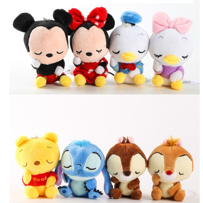 mickey and minnie mouse stuffed toys