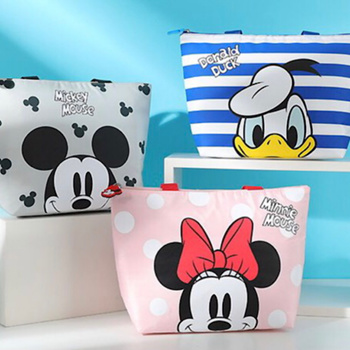 Miniso Mickey Mouse Collection Cartoon Shopping Bag (White)