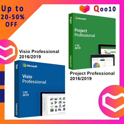 Qoo10 Microsoft Office 2016 2019 Home Business Visio Project