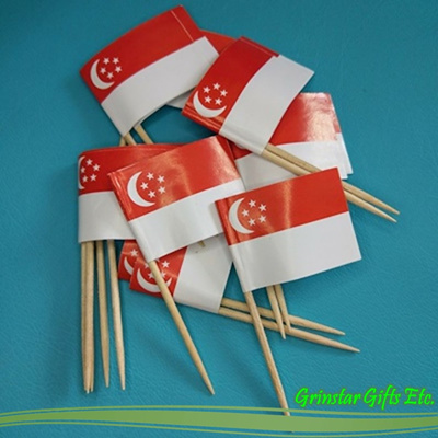 Qoo10 - SG toothpick flag 20 : Kitchen & Dining