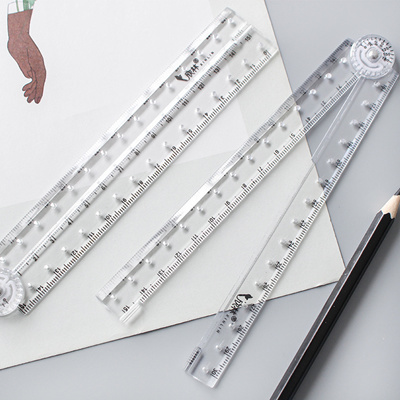 Qoo10 - Minimalist style muji acrylic ruler folding ruler school ...