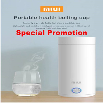 Portable Electric Kettle Thermal Cup Coffee Travel Water Boiler
