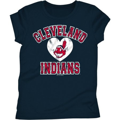 girls cleveland indians shirt