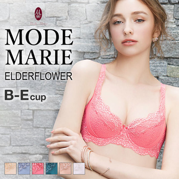 Qoo10 - Mode Marie Elderflower Demi Bra (Sizes B70-E90)(A57R962461