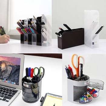 Buy Wholesale China Clear Acrylic Desktop Stationery Organizer Pen Pencil  Holder & Acrylic Pen Pencil Holder at USD 2