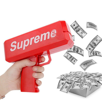 Qoo10 - Money Gun Cash Gun Party Gun Money Toy Supreme Cash Cannon