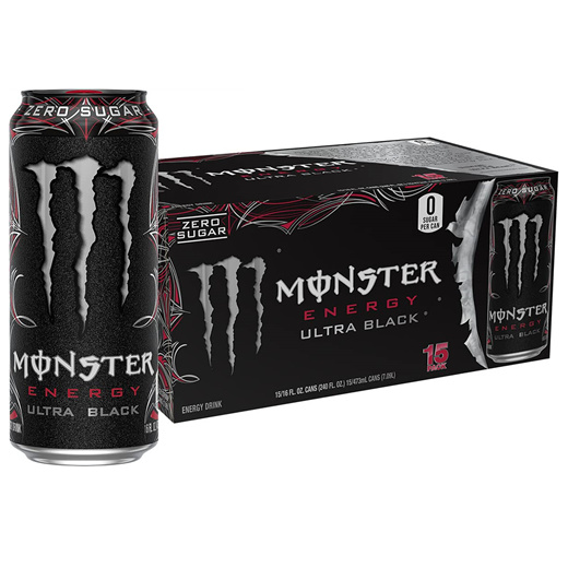 Qoo10 - Ultra Black Cherry Energy Drink 473ml 15 Packs Monster Energy 