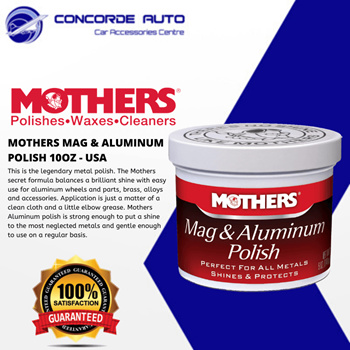  Mothers Paste Mag & Aluminum Polish 5 oz. For Metals : Health &  Household