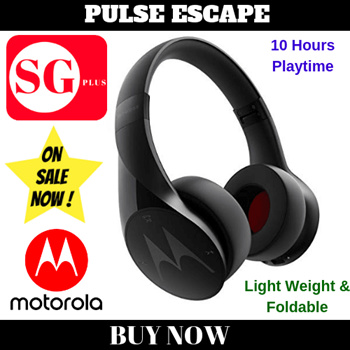 Qoo10 Motorola Pulse Escape Wireless Headphone SH012 TV Camera