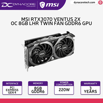 低価格販売 MSI GeForce RTX 3070 VENTUS 2X 8G OC LHR - PCパーツ