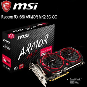 Qoo10 - MSI RX 580 Armor MK2 : Computer & Game