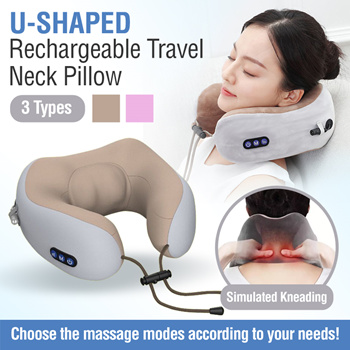 Infrared Heating U-Shaped Neck Massager Pillow Multifunctional